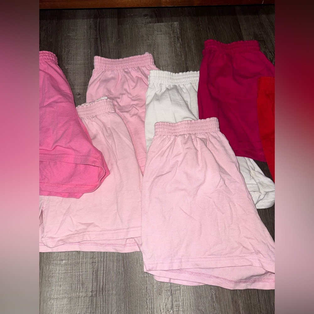 Vintage Girls/Teen Y2K MISC Soffe Elastic Waist Pull On Shorts Lot Size Large/XL - Picture 3 of 4